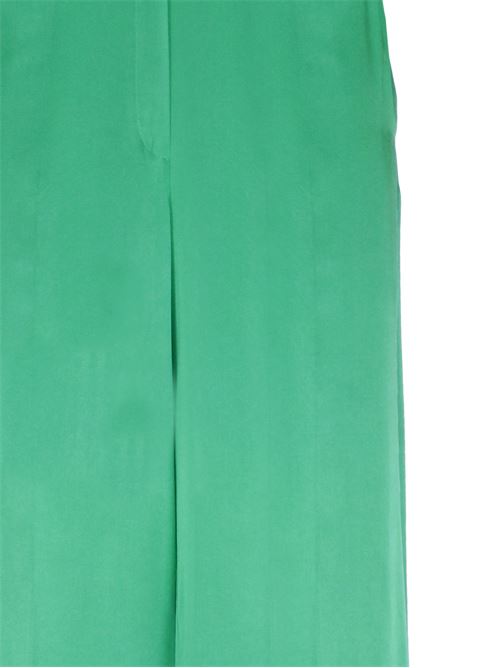 Boreale green stretch-silk satin pants Forte forte | 120756076